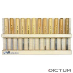 Jeu De Ciseaux De Sculpture Compact Pfeil, 12 Pièces