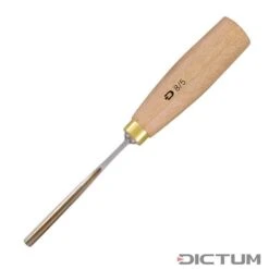 Ciseau De Sculpture DICTUM Compact, Pointe 8 / 5 Mm