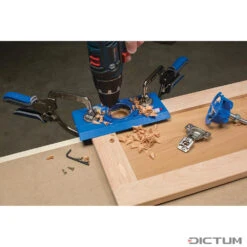 Gabarit De Charnière Cachée Kreg -Pas Cher Dictum Magasin 704307 04 A WE 8 Kreg Topfband Bohrschablone WZ jpg