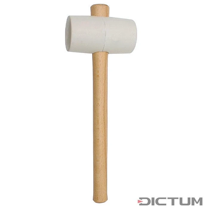 Marteau En Caoutchouc Blanc, Poids 360 G