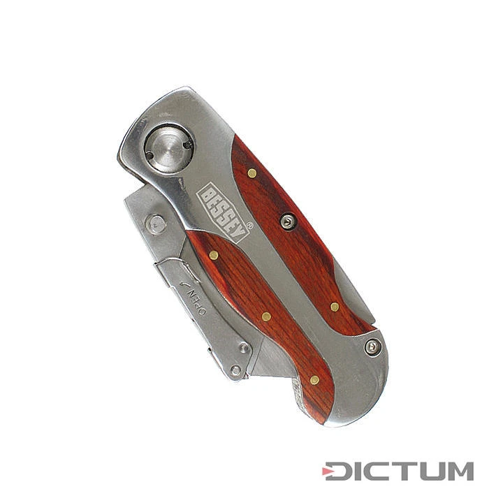 Couteau Pliant Bessey, Poignée En Bois – Image 2