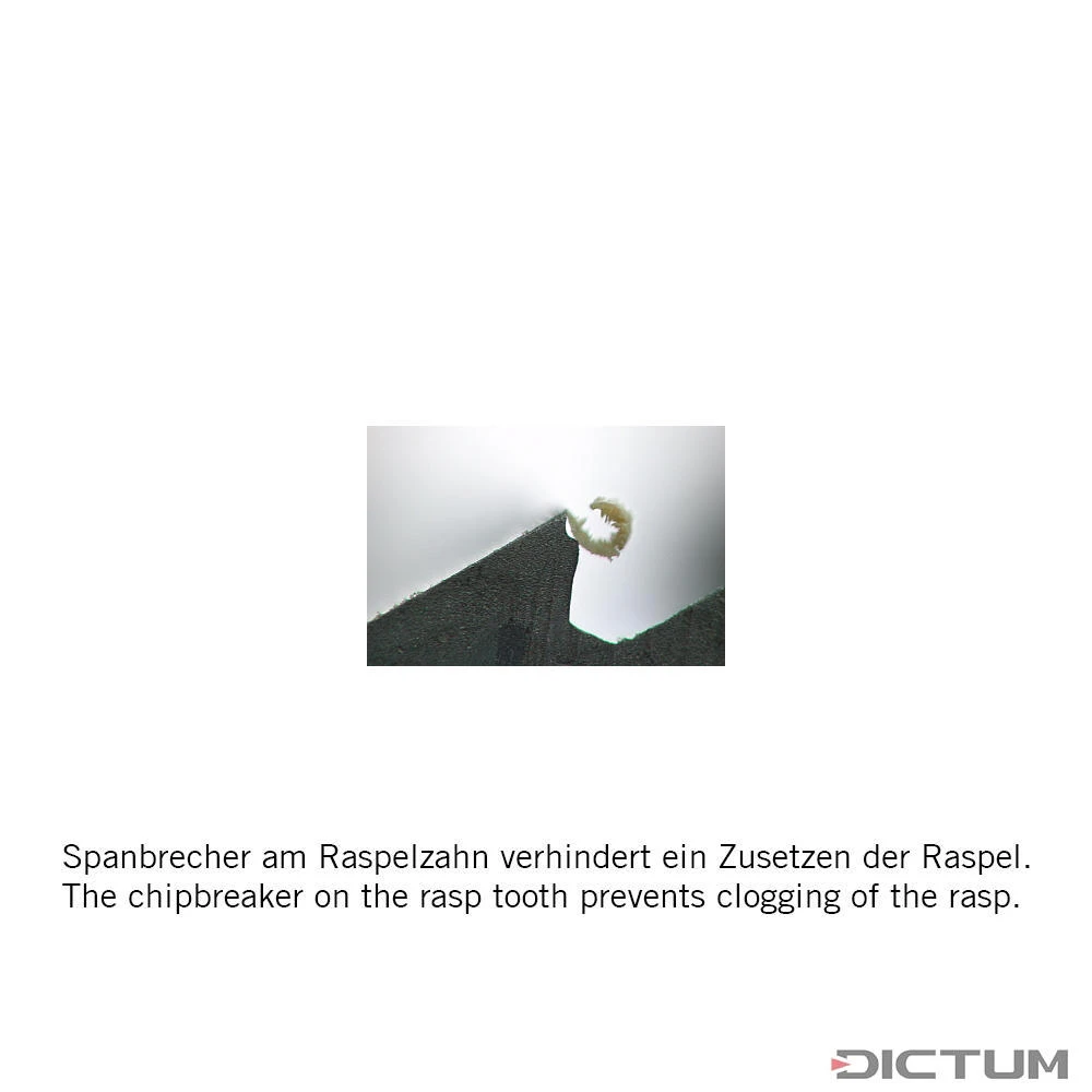 Râpe-lime Iwasaki, Version Compacte, Demi-ronde, Moyenne – Image 2