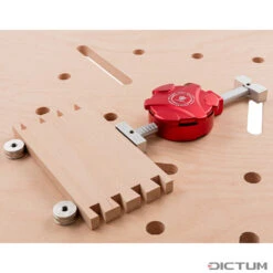 Système De Serrage Pour établi Avec Disque D'ajustage -Pas Cher Dictum Magasin 714637 02 A WE 8 Zahnstangenspanner WZ jpg