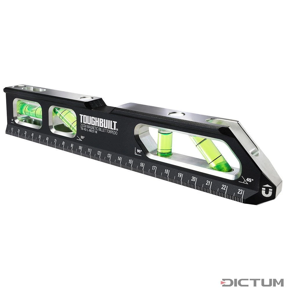 Niveau à Bulle Magnétique ToughBuilt Torpedo, 23 Cm