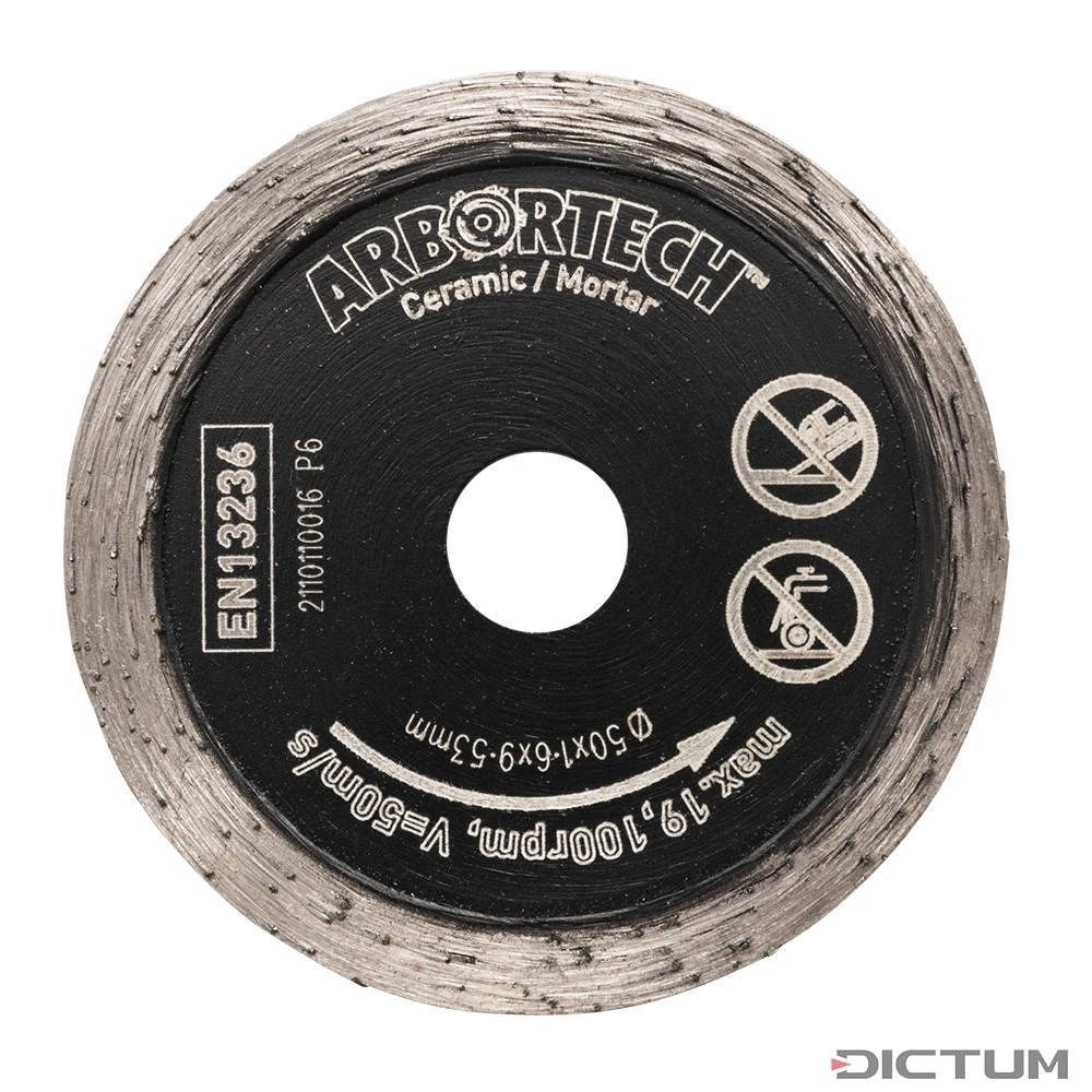 Disque Diamant Pour Mini-Carver Arbortech, Ø 54 X 1,5 X 9,53 Mm