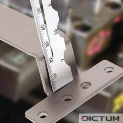 Calibre De Contrôle De Diamètre Et De Rayon Shinwa, Rayons De 0,5 à 7 Mm -Pas Cher Dictum Magasin 717541M 03 A WE 8 Shinwa Durchmesser Radius Pr flehre WZ jpg