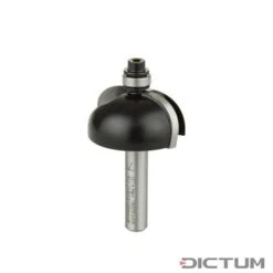 Mèche De Défonceuse HW Avec Roulement à Billes, Queue Ø 8 Mm, R 6 Mm