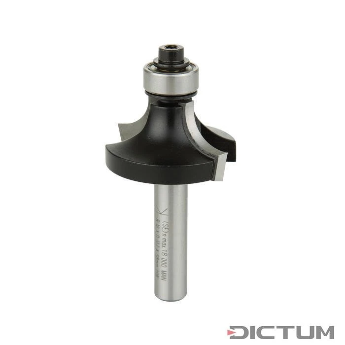 Fraise à Arrondir HW, Avec Roulement à Billes, Queue Ø 8 Mm, R 3 Mm