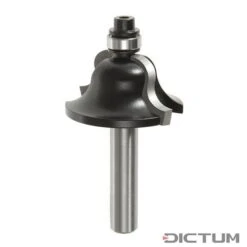 Fraise HW Romaine à Profil, Roulem. à B., Queue Ø 8 Mm, R 6,35 Mm, Ø 34,9 Mm