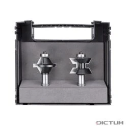 Fraises DICTUM Pour Assemblage Des Bords à Joint Collé, MD, Jeu, 2 Pièces