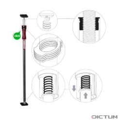 Barre De Charge Piher , P2, 0,95-1,7 M -Pas Cher Dictum Magasin 721018M 04 G WE 8 Piher Lastenstangen WZ jpg c1