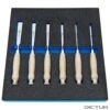 Module D'outils DICTUM, Ciseaux à Bois, 6 Pièces