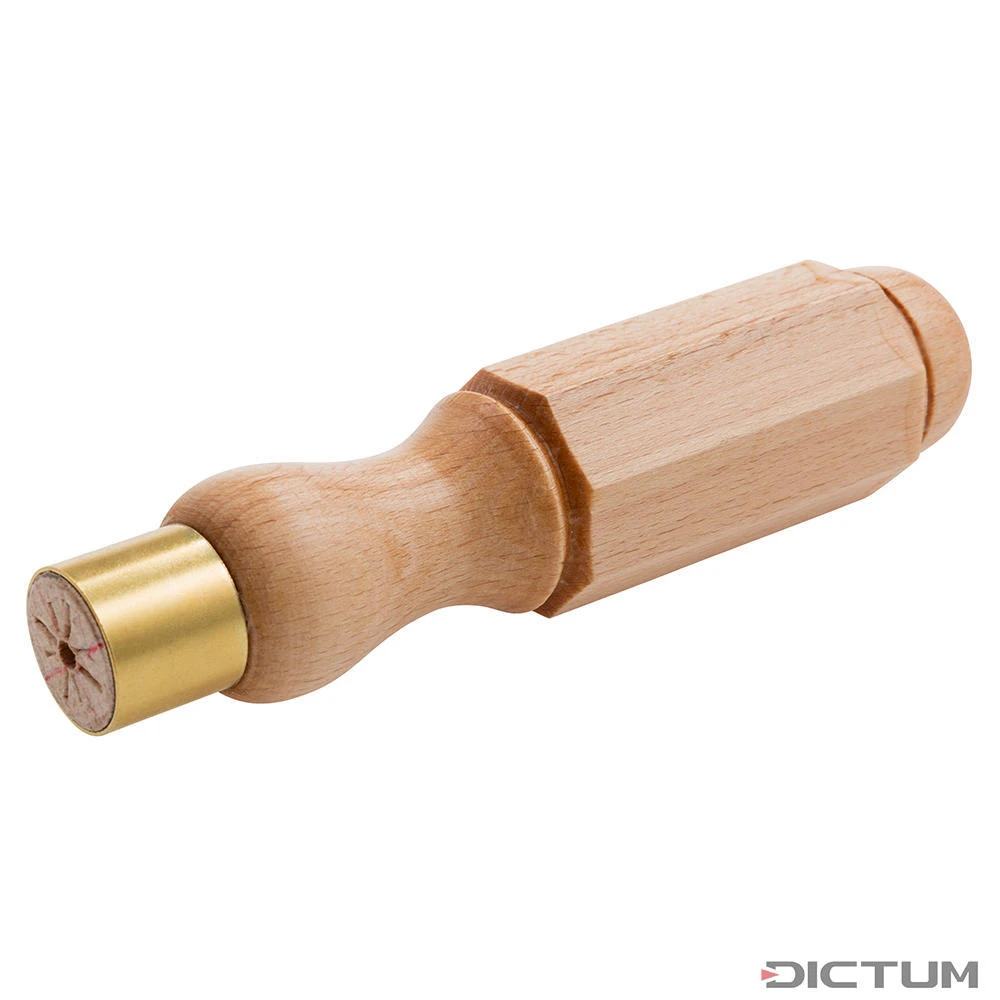 Crown Manche En Hêtre, Forme Octogonale, Diamètre De La Virole 22 Mm – Image 2