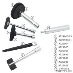 Extension Universelle MANPA Pour Meuleuse D’angle, 140 Mm -Pas Cher Dictum Magasin 729904 03 P WE 8 MANPA Universalschaft f r Winkelschleifer 140 mm WZ jpg c1