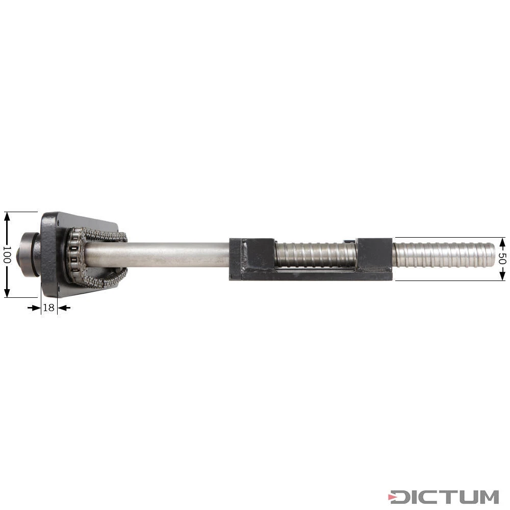 Presse D’établi à Double Broche Compact, Fonte Lourde – Image 2